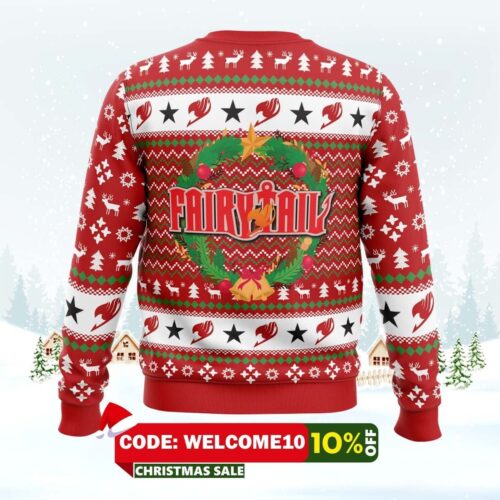 fairy tail ugly christmas sweater a christmas tail design auramez 1 1