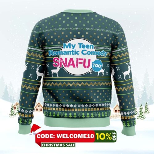 my teen romantic comedy snafu ugly christmas sweater a problem is not a problem auramez 2 1