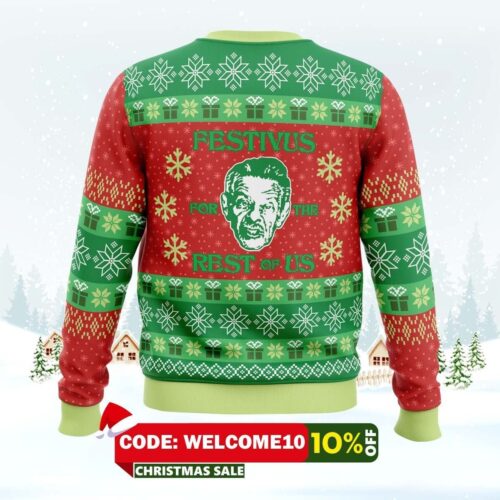 seinfeld ugly christmas sweater a festivus for the rest of us 1 1