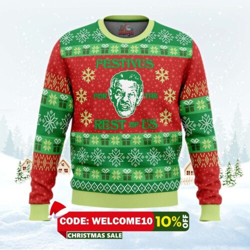 Seinfeld Ugly Christmas Sweater A Festivus for the Rest of Us