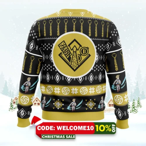 73 sorcerer nanami kento jujutsu kaisen ugly christmas sweater 2
