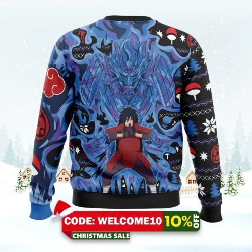 akatsuki madara uchiha susanoo naruto christmas sweater 2