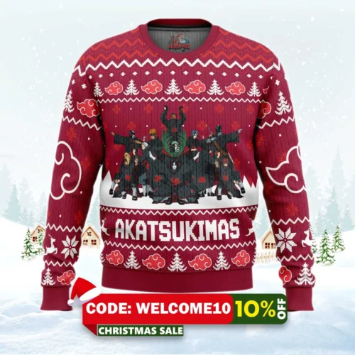 akatsukimas akatsuki christmas sweater 1