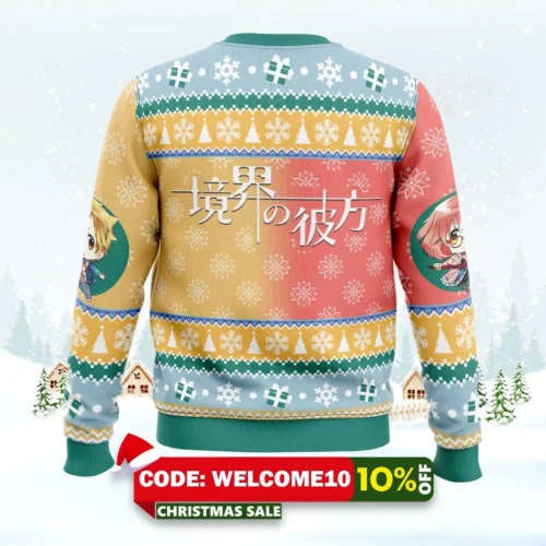 akihito and mirai beyond the boundary ugly christmas sweater 2
