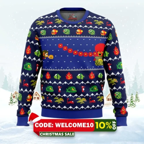 alex kidd in christmas world ugly christmas sweater 1
