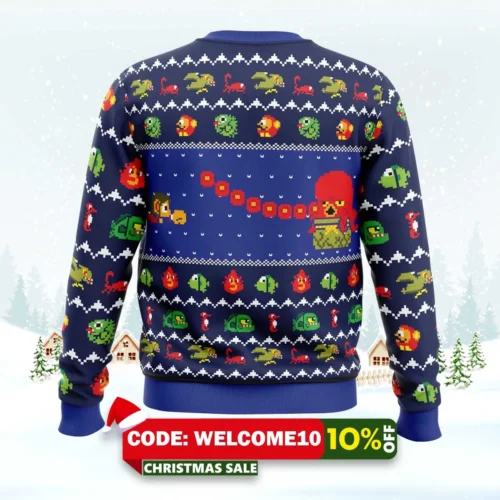 alex kidd in christmas world ugly christmas sweater 2
