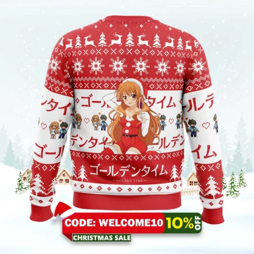 all i want for christmas is you golden time ugly christmas sweater 2