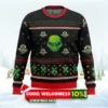 area 51 ugly christmas sweater 1