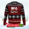 axe kick baki ugly christmas sweater 1
