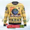 baby yoda the child mandalorion star wars ugly christmas sweater 1