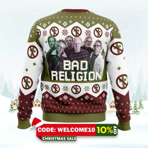 bad religion ugly christmas sweater 2