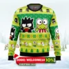 badtz maru and keroppi sanrio ugly christmas sweater 1