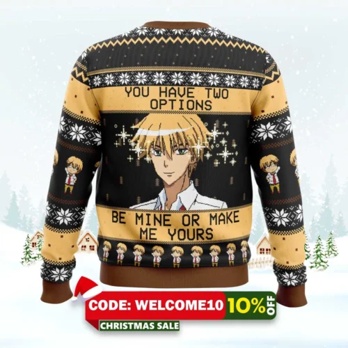 be mine or make me yours ugly christmas sweater 2