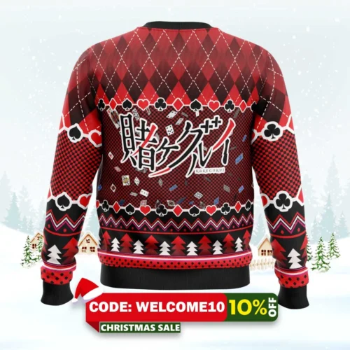 beautiful gambler ugly christmas sweater 2