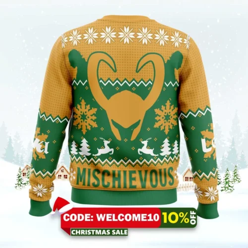 believe loki ugly christmas sweater 2
