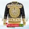bill cipher gravity falls ugly christmas sweater 1