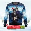 black butler ugly christmas sweater 1