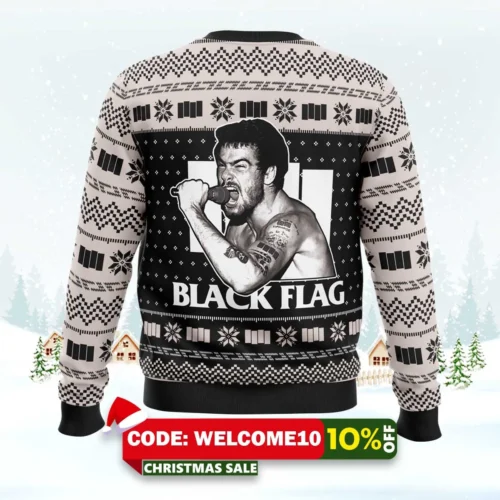 black flag ugly christmas sweater 2
