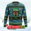 boba fett ugly christmas sweater 1