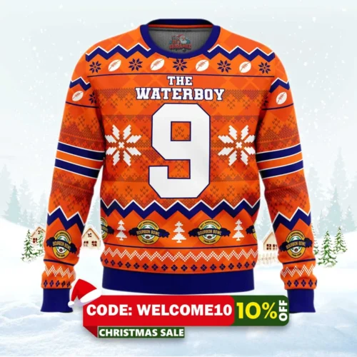 bobby boucher the waterboy ugly christmas sweater 1