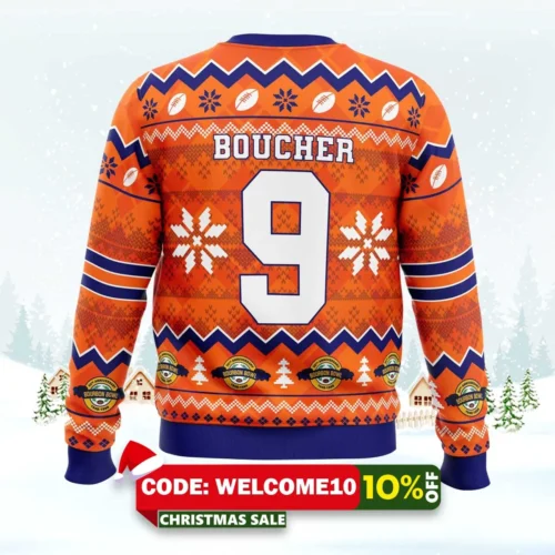 bobby boucher the waterboy ugly christmas sweater 2