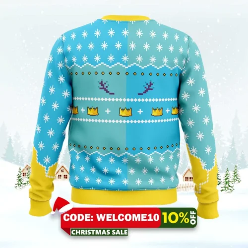 bojji and kage ranking of kings ugly christmas sweater 2
