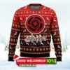 bottons symbol jujutsu kaisen ugly christmas sweater 1