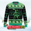 bowtruckle fantastic beasts ugly christmas sweater 1