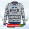 busch light ugly christmas sweater 1