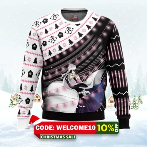 byakuya kuchiki bleach thousand year blood war ugly christmas sweater 1