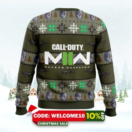 call of duty modern warfare 2 ugly christmas sweater 2