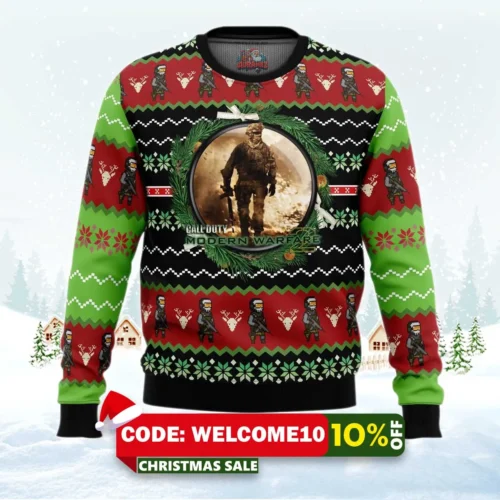 call of duty ugly christmas sweater 1