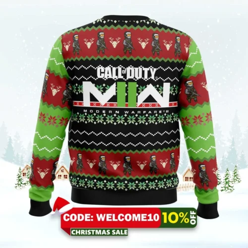 call of duty ugly christmas sweater 2