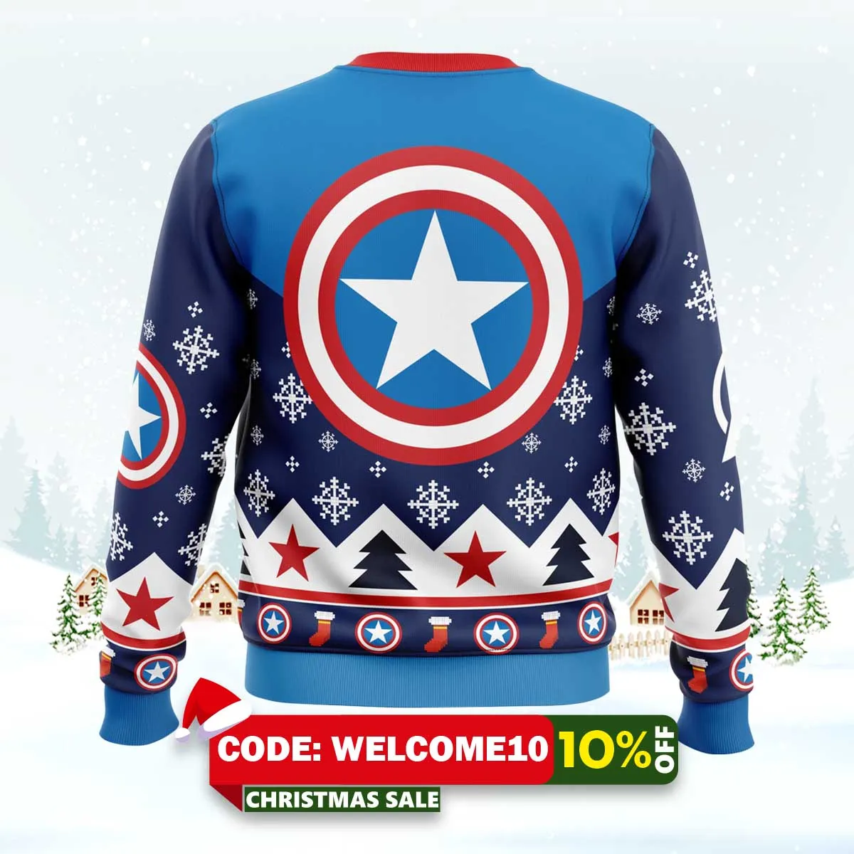 captain america ugly christmas sweater 2 captain america ugly christmas sweater 2