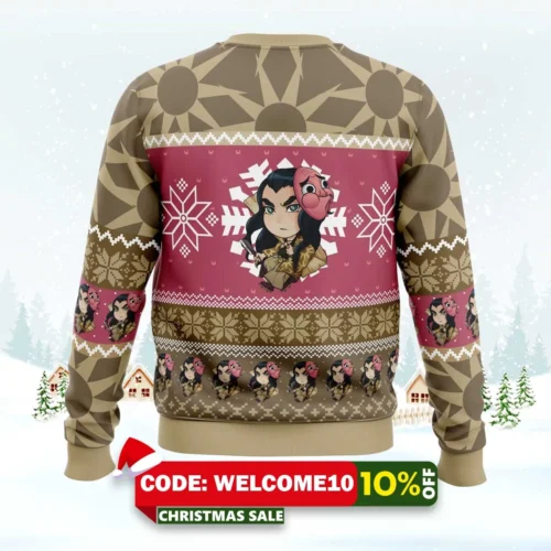 Chibi Christmas Haganezuka Hotaru Ugly Christmas Sweater 1 chibi christmas haganezuka hotaru ugly christmas sweater 2