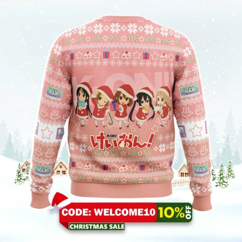 chibi christmas k on! ugly christmas sweater 2