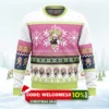 chibi christmas mitsuri kanroji ugly christmas sweater 1