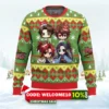 chibi christmas rurouni kenshin samurai x ugly christmas sweater 1