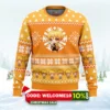 chibi christmas zenitsu agatsuma ugly christmas sweater 1