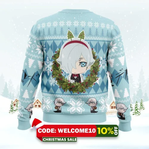 Chibi Decim Christmas Ugly Christmas Sweater 1 chibi decim christmas ugly christmas sweater 2