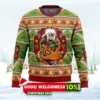 chibi jiraiya naruto ugly christmas sweater 1