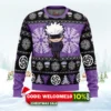 chibi satoru gojo jujutsu kaisen ugly christmas sweater 1