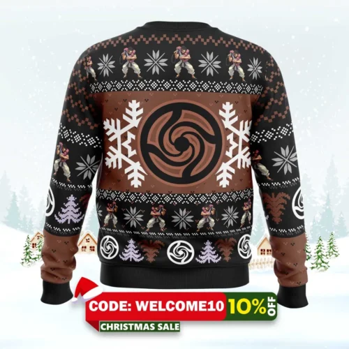 chibi toji fushiguro jujutsu kaisen ugly christmas sweater 2