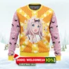 chika fujiwara kaguya sama love is war ugly christmas sweater 1