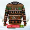 chip 'n dale christmas rangers ugly christmas sweater 1