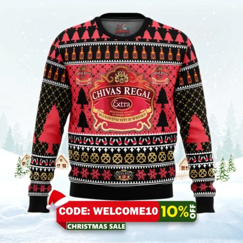 chivas regal ugly christmas sweater 1