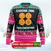 choose one this christmas squid game christmas sweater 1