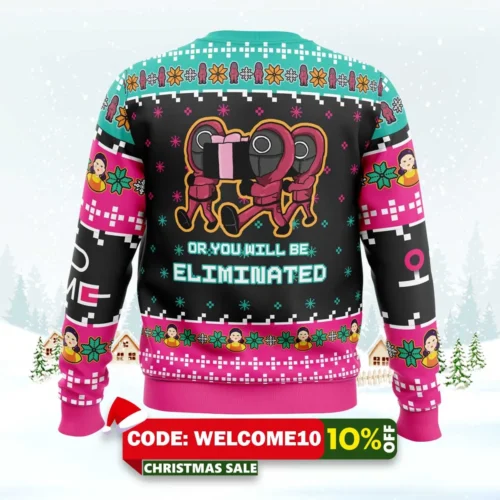 choose one this christmas squid game christmas sweater 2