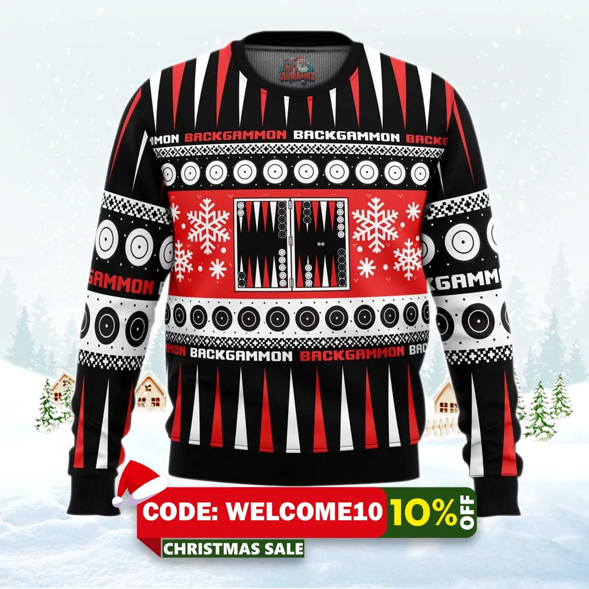 christmas backgammon board games ugly christmas sweater 1 christmas backgammon board games ugly christmas sweater 1