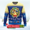 christmas beauty and the beast disney ugly christmas sweater 1